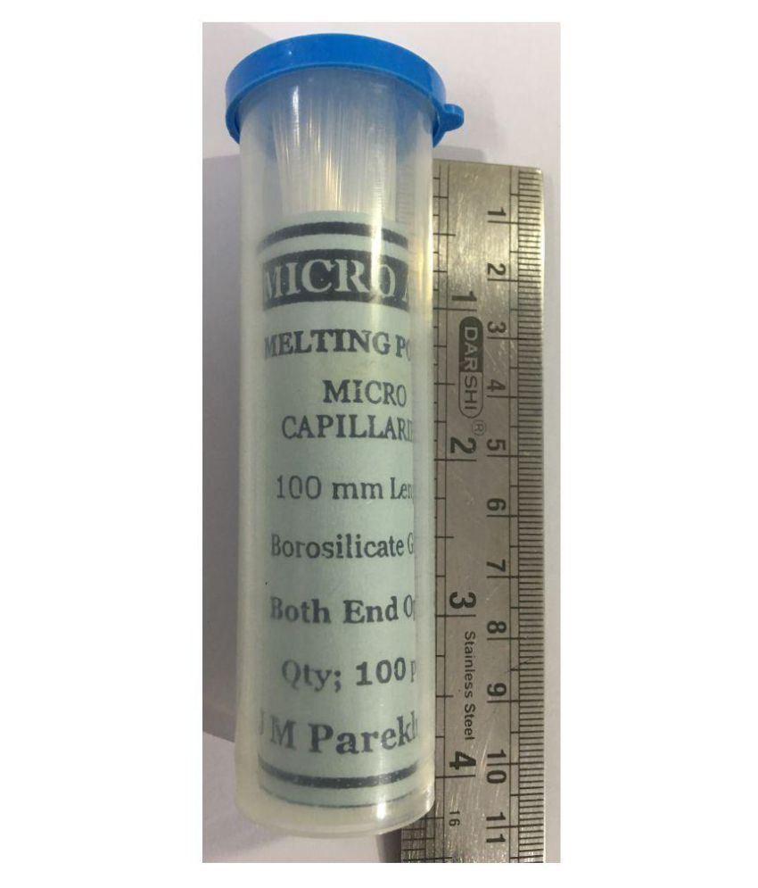 Melting point Capillary tubes 100mm pk/100 290/ Buy Online at Best
