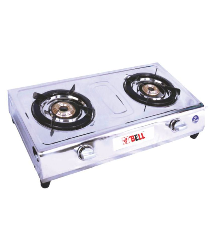 bell home "2 Burner" Manual Gas Stove Price in India Buy bell home "2