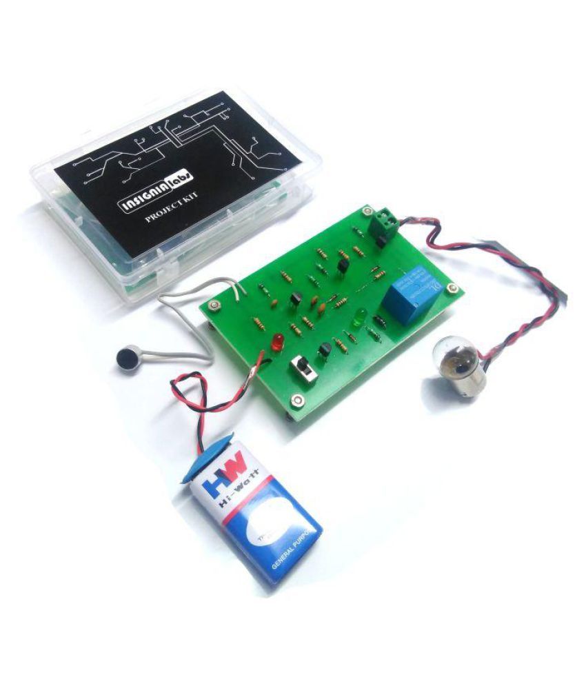 Clap Switch Based Light Bulb Control Project Kit Electronic