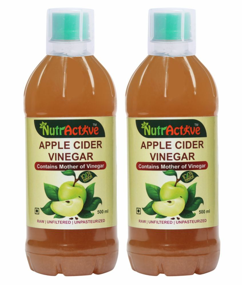 NutrActive Apple Cider Vinegar For Boost Energy Levels, 1000 ml Fruit