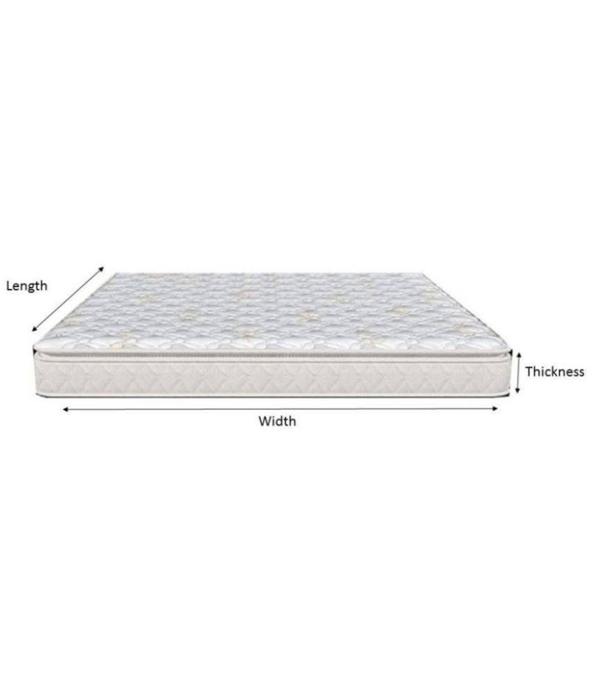 Sleepwell Mattress Esteem Supportec 75 x 72 x 6 Inches Memory Foam