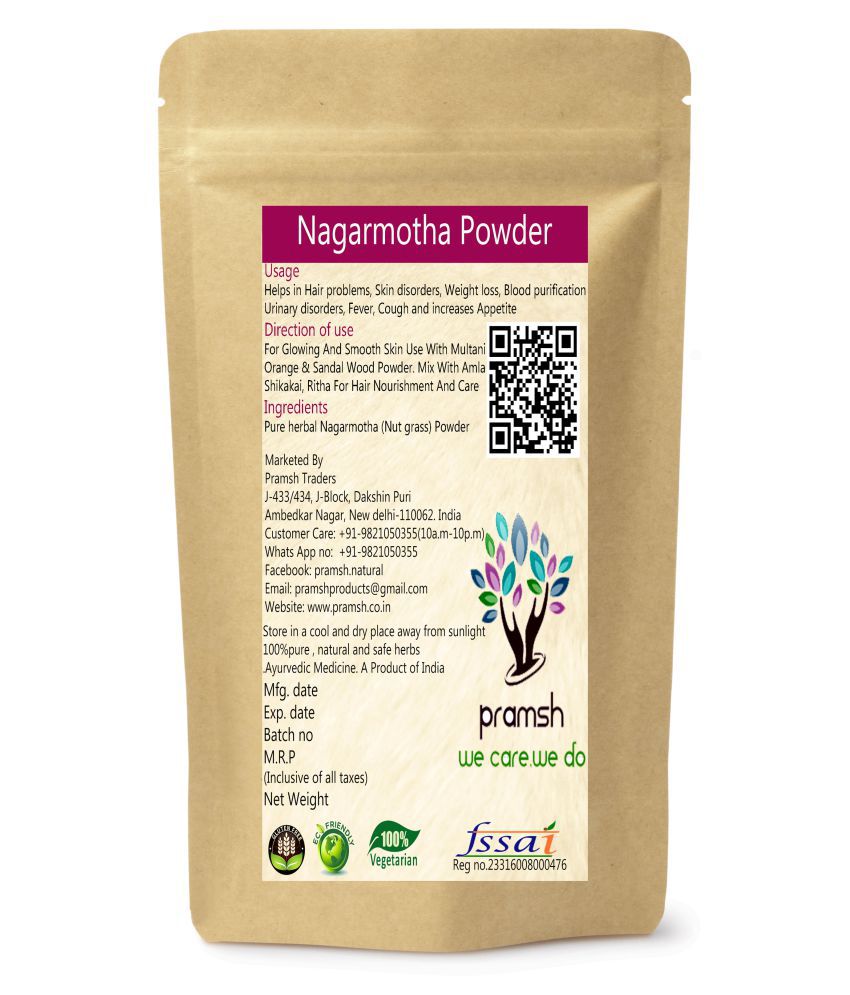 Pramsh Traders Premium Nagarmotha Powder Hair Scalp Treatment 300 gm: Buy  Pramsh Traders Premium Nagarmotha Powder Hair Scalp Treatment 300 gm at  Best Prices in India - Snapdeal