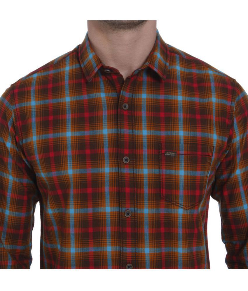 mufti brown shirt
