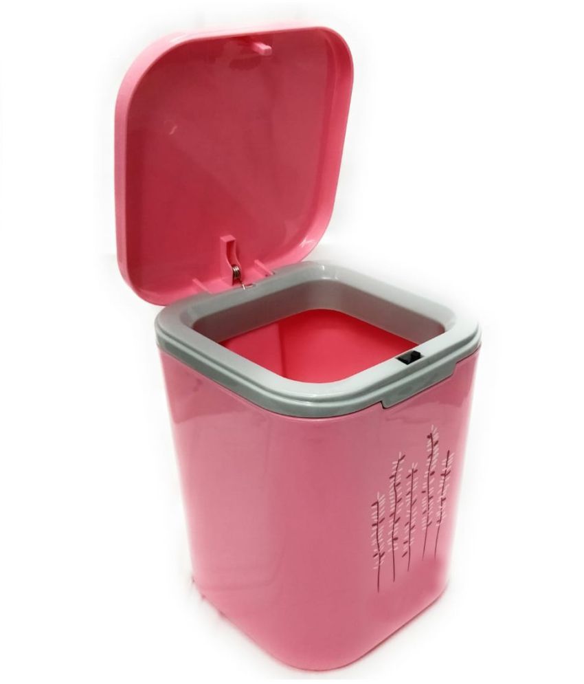 CSM Table Dustbin With Lid Small Square Color May Vary Buy CSM Table