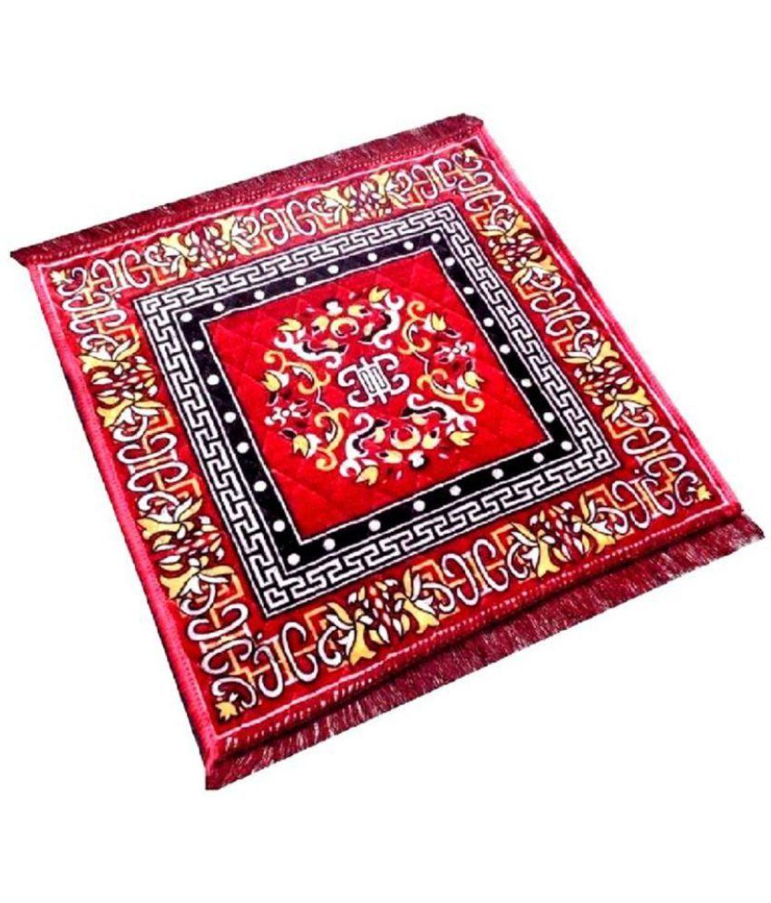 LooMantha Maroon Single Prayer Mat Buy LooMantha Maroon Single Prayer Mat Online at Low Price