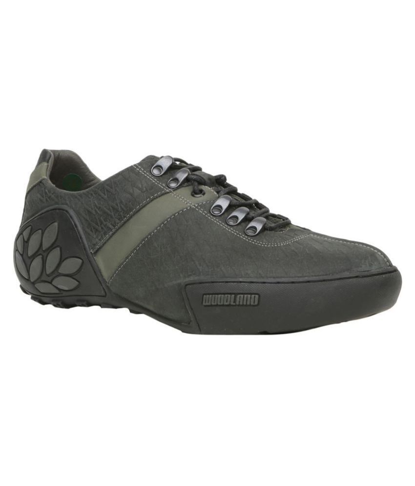 woodland black high ankle sneakers