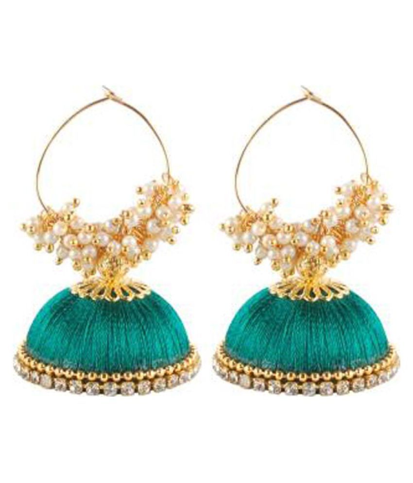SILK THREAD EARRING Buy SILK THREAD EARRING Online at Best Prices in