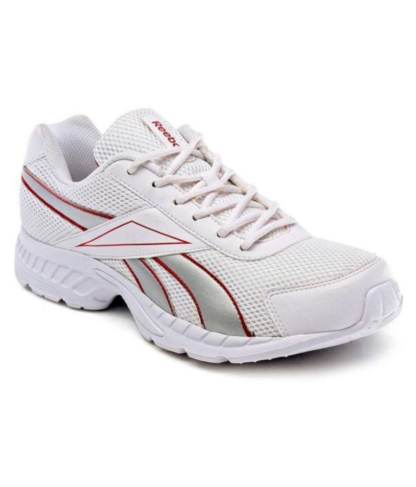 reebok white running shoes