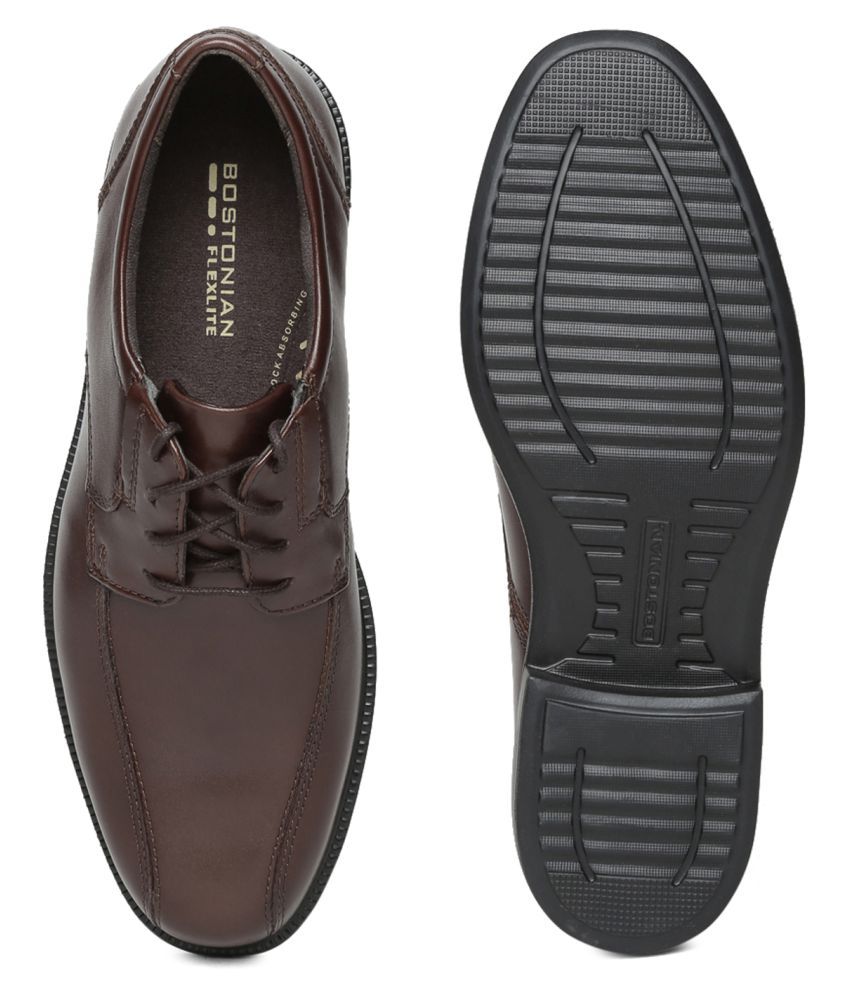 clarks brown oxford