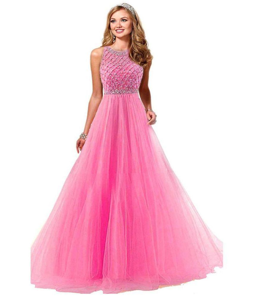 pink pari frock