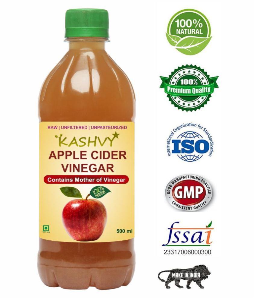 Kashvy Apple Cider Vinegar for Heart Health, 1000 ml Pack of 2 Buy