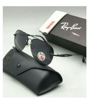Rayban Stylish Sunglasses Black Pilot 