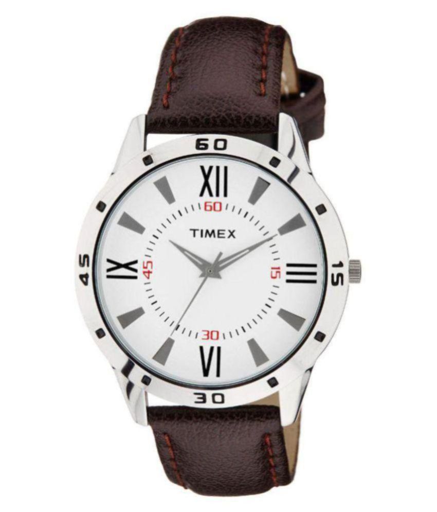     			Timex TW002E113 Leather Analog "Mens Watch"
