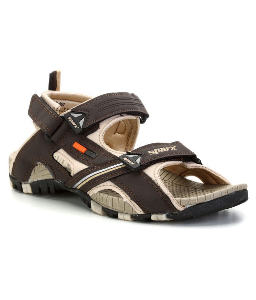 Sparx Ss 457 Brown Floater Sandals Buy Sparx Ss 457 Brown