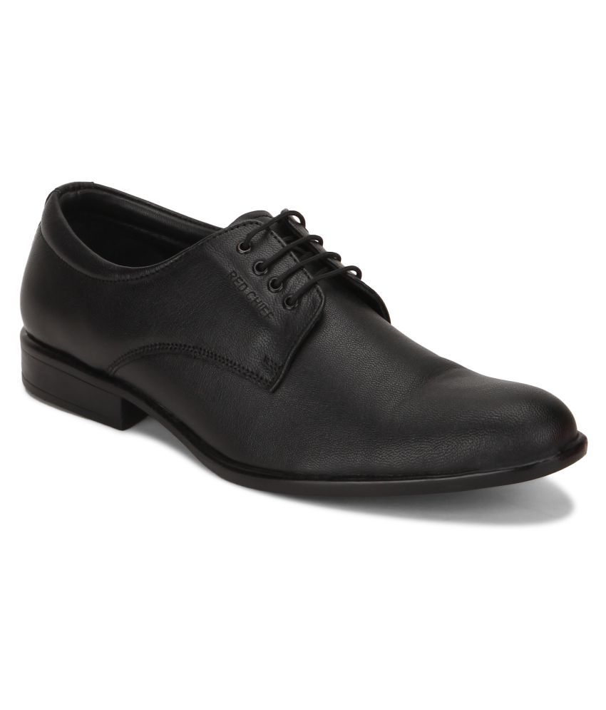red chief shoes black leather