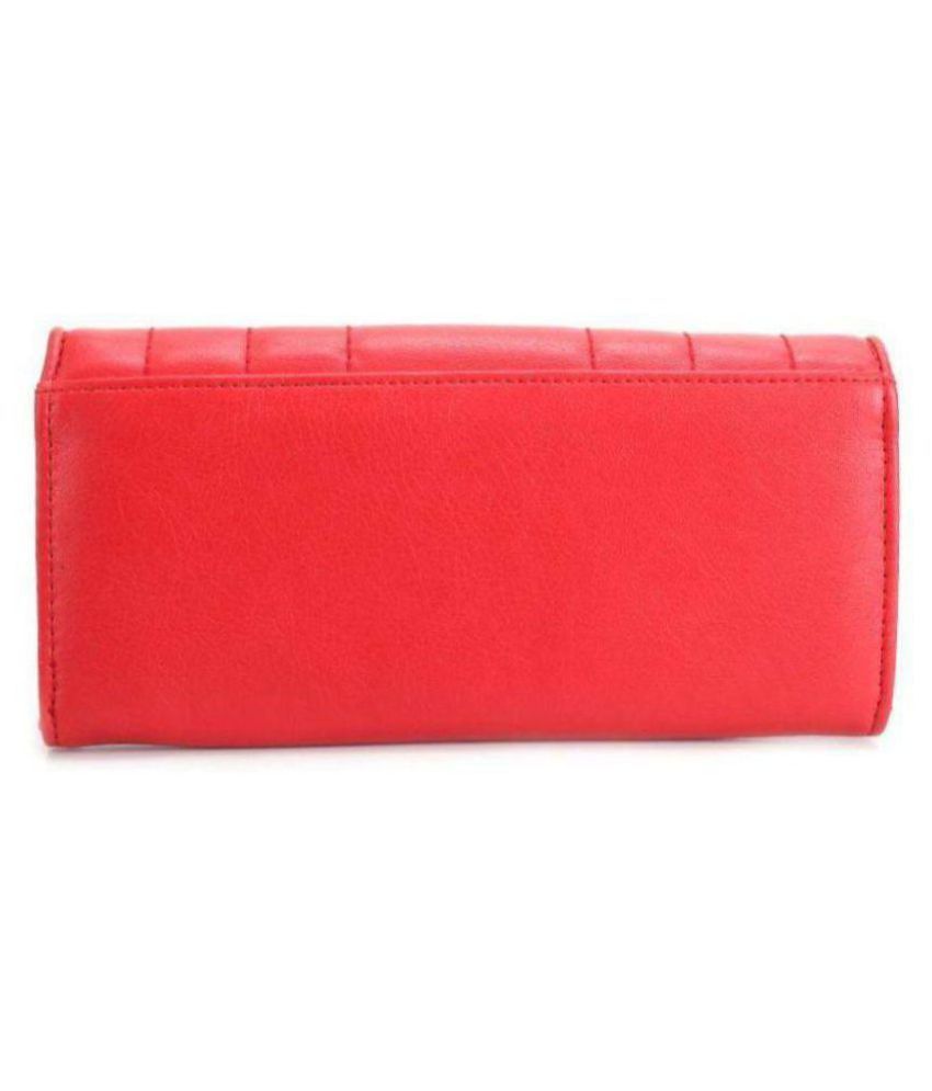 puma red wallet