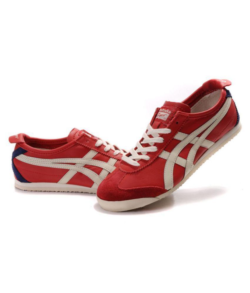 Asics Onitsuka Tiger Mexico 66 Red Running Shoes - Buy Asics Onitsuka Tiger  Mexico 66 Red Running Shoes Online at Best Prices in India on Snapdeal