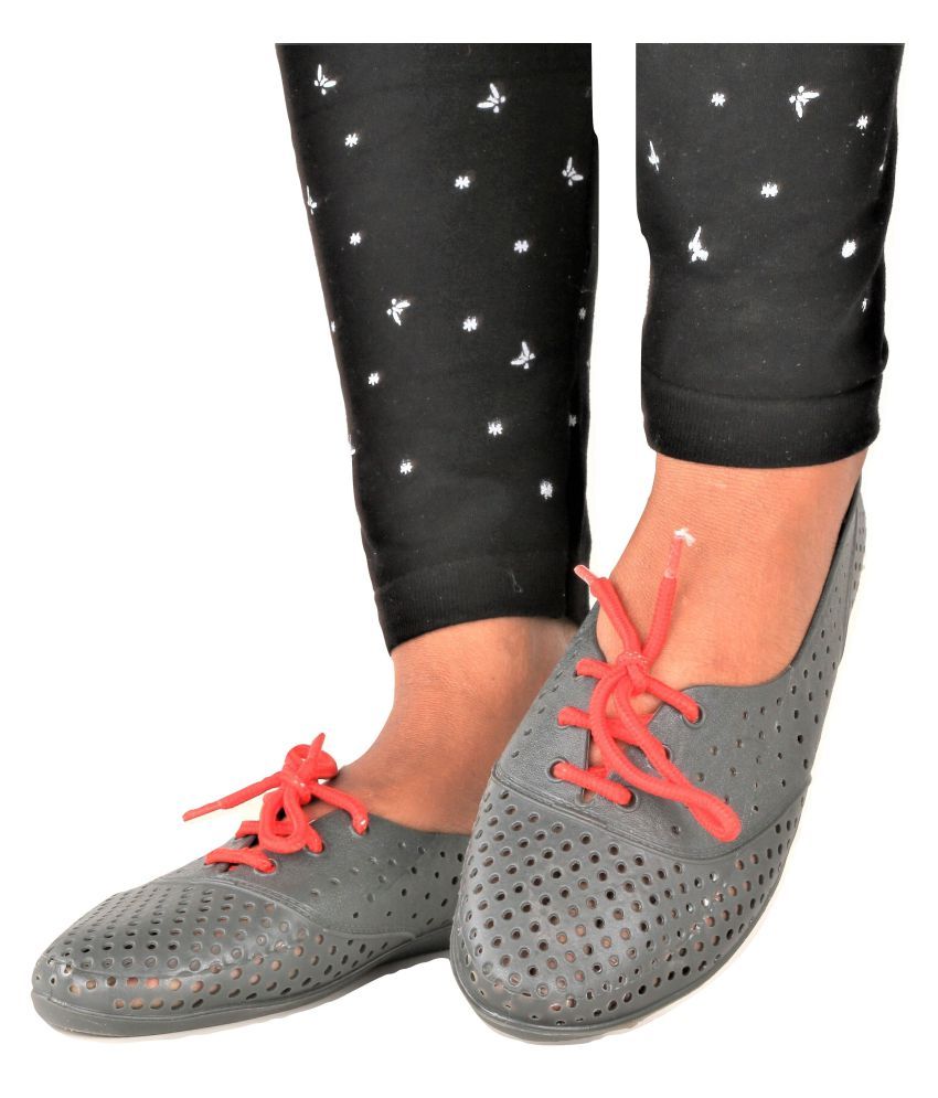 dark gray flats
