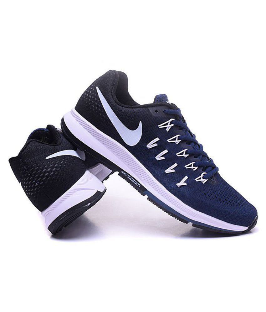 Nike Pegasus 33 Blue Running Shoes 