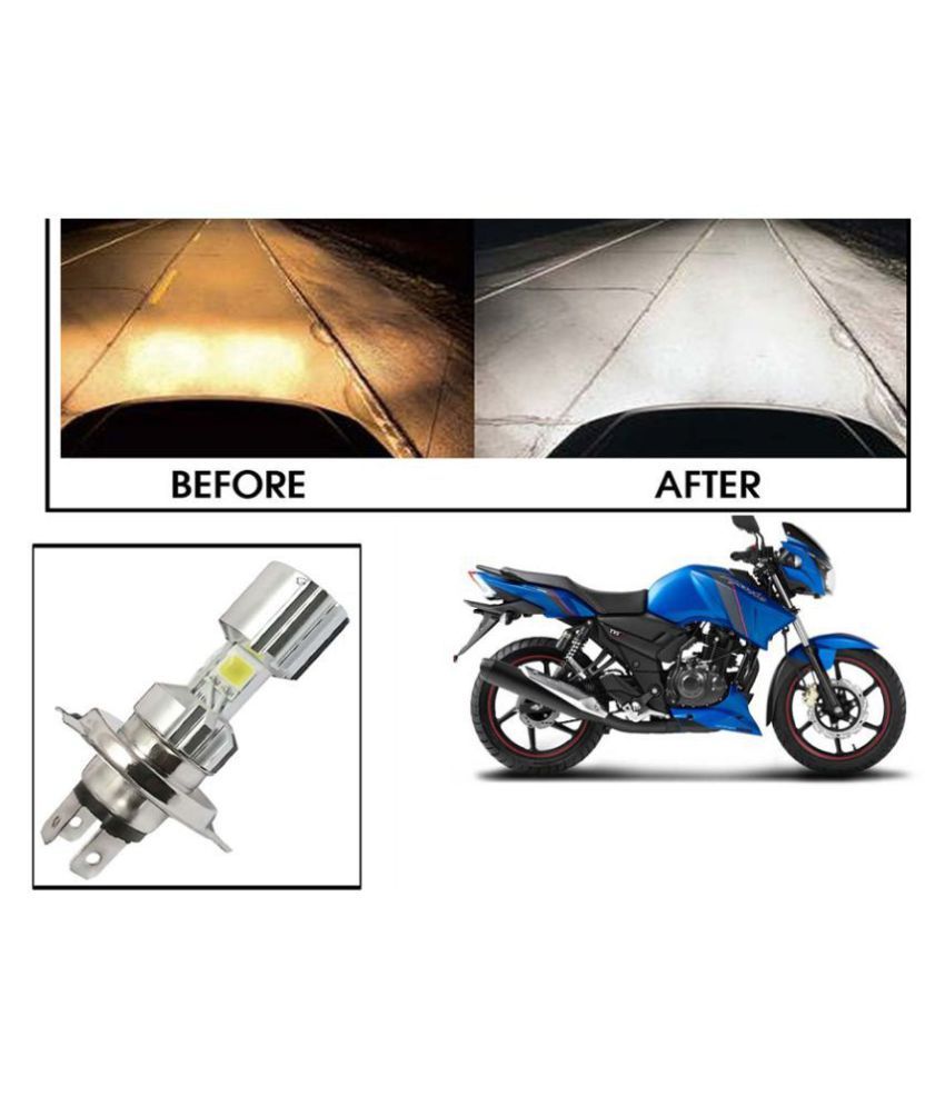 tvs apache led headlight