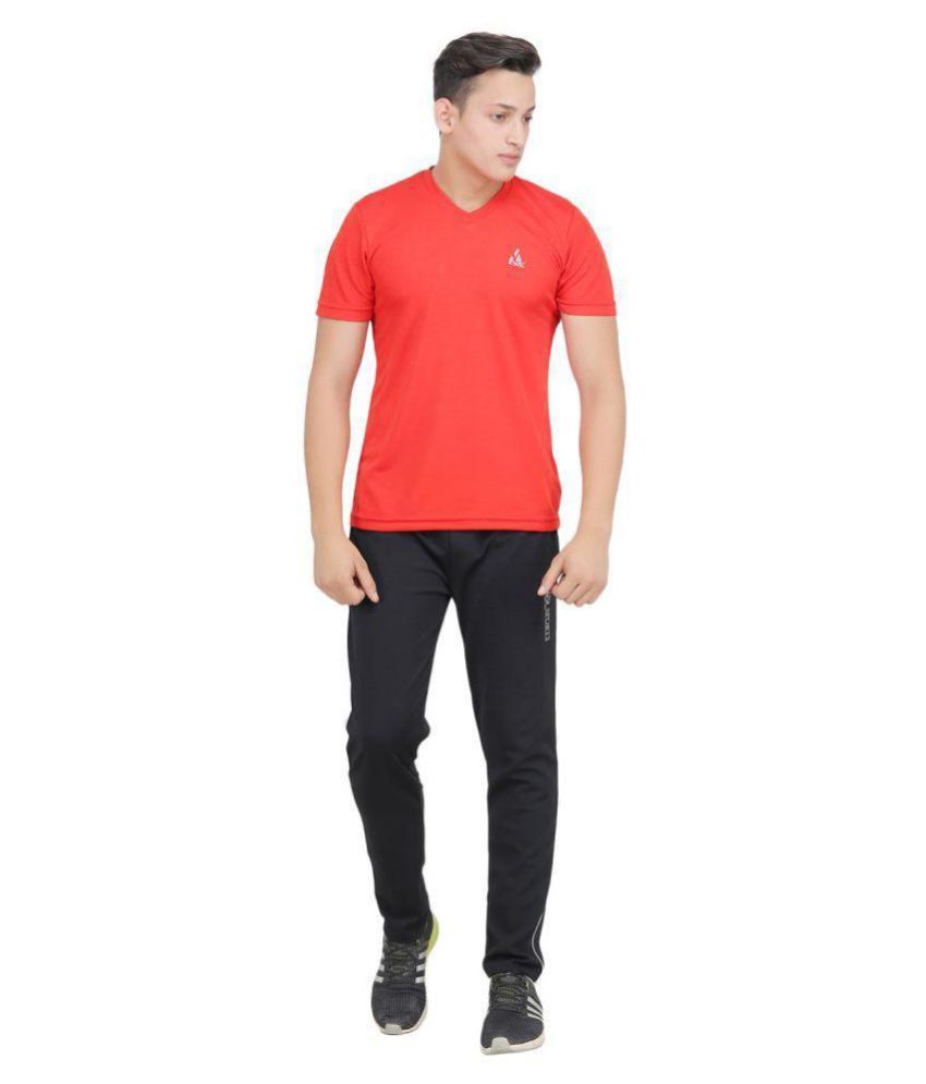 stretchable track pants