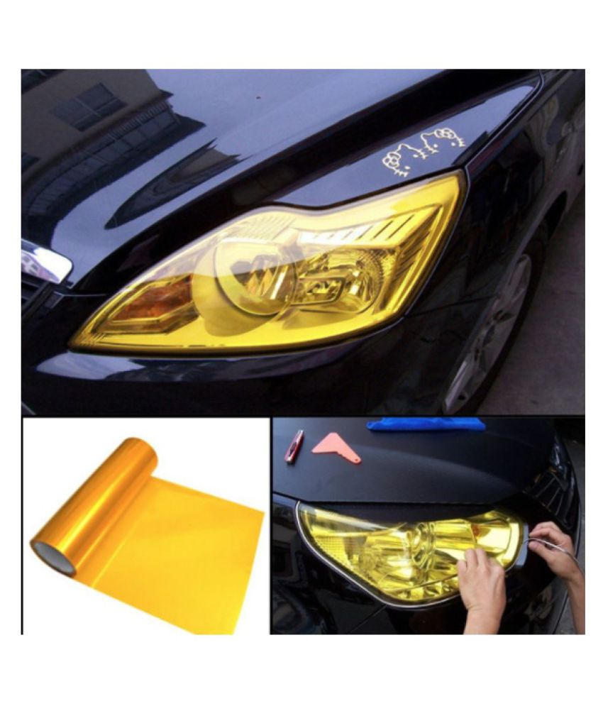 New Tint Vinyl Film Sheet Sticker For Car Smoke Fog Light Headlight Taillight