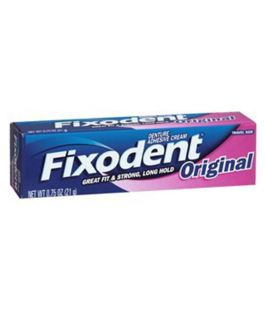 fixodent toothpaste