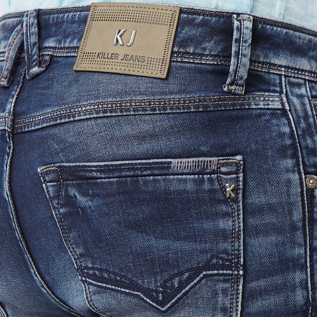 killer slim men blue jeans