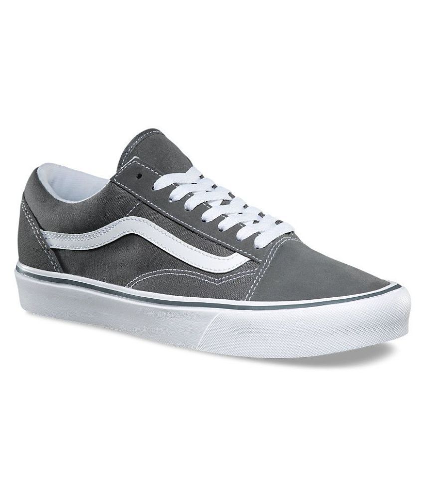 VANS OLD SKOOL PERAL GREY Lifestyle Gray Casual Shoes - Buy VANS OLD SKOOL PERAL GREY Lifestyle 