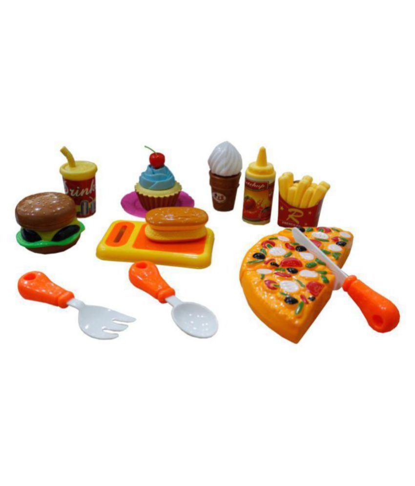 TOYS FACTORY PIZZA SET VELCRO TOYS FOR KIDS - Buy TOYS FACTORY PIZZA ...