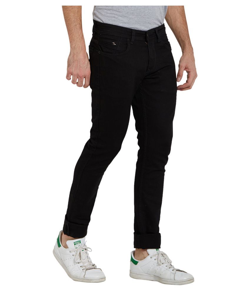 spykar black jeans