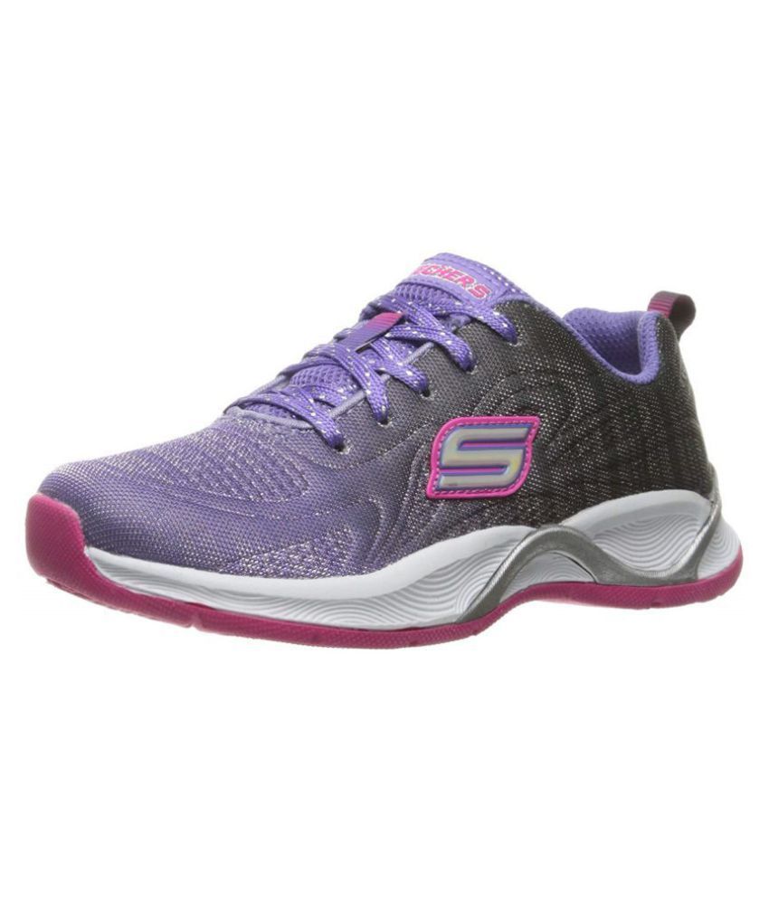 Skechers Flutterspark Purple Walking Shoes For Kids Price