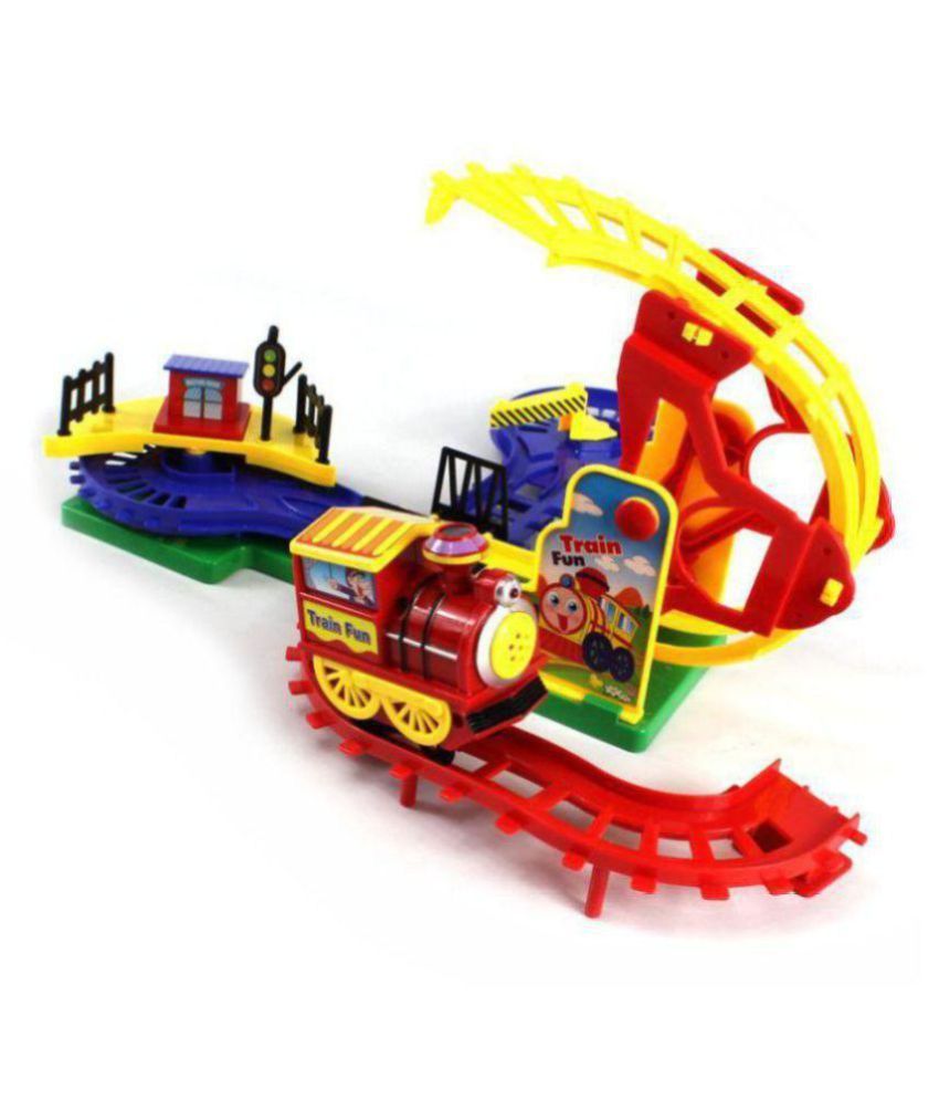 Multicolor Plastic Train Set Buy Multicolor Plastic Train Set Online