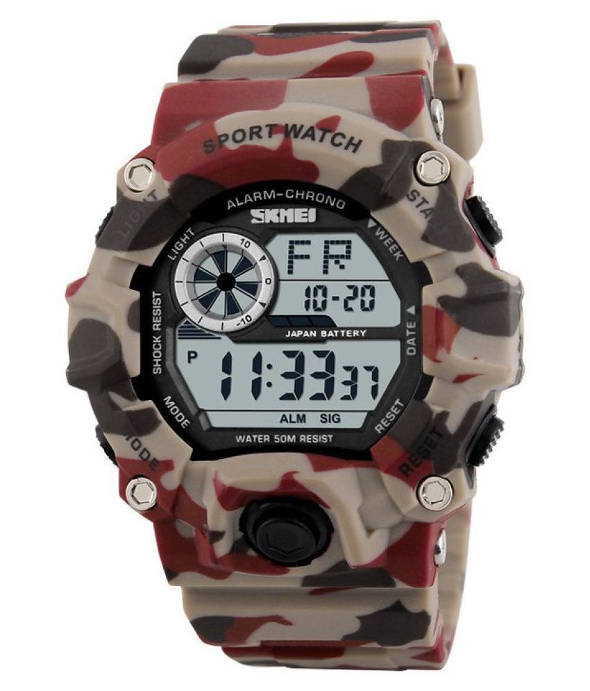 skmei camo watch