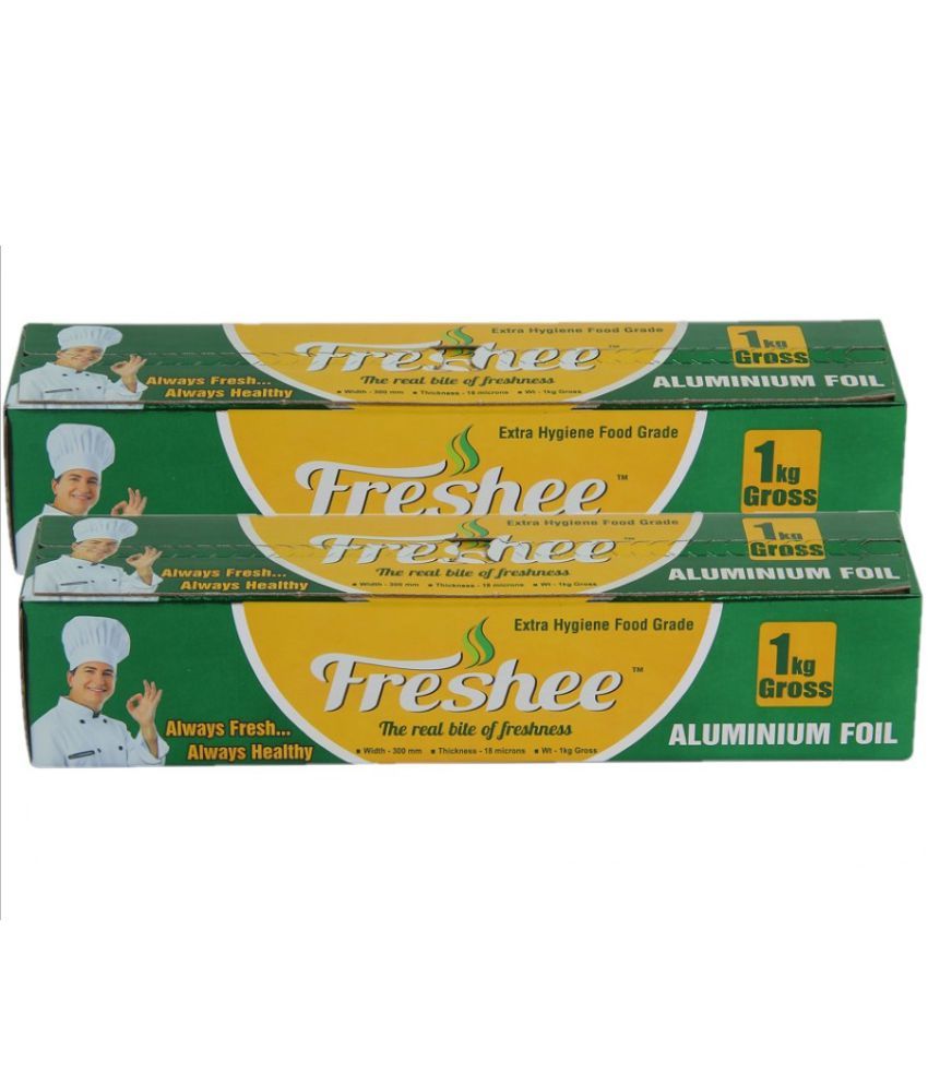     			Freshee Aluminium Aluminium Foil 1Kg Gross - Pack of 2