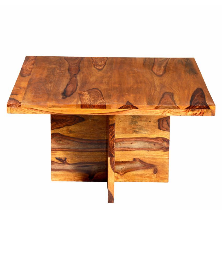 Ethnic India Art Coffee Table With Stool in Square Shape ...