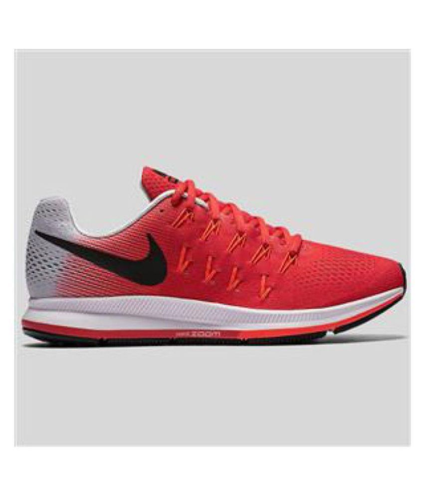 Nike AIR ZOOM PEGASUS 33 Red Running Shoes Nike AIR ZOOM PEGASUS 33 Red Running Shoes