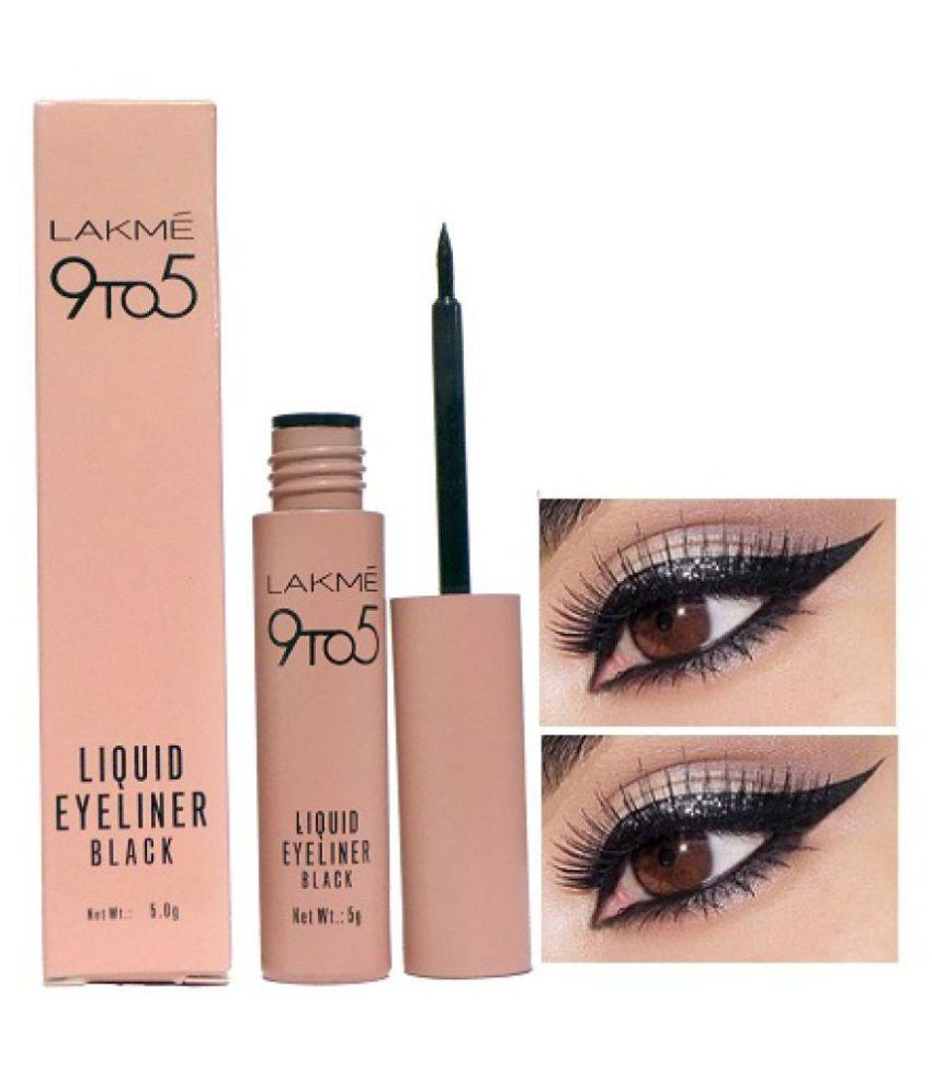 Maybeline New York Lakme 9to5 Eyeliner+Mascara+Lipstick With Eyelashes