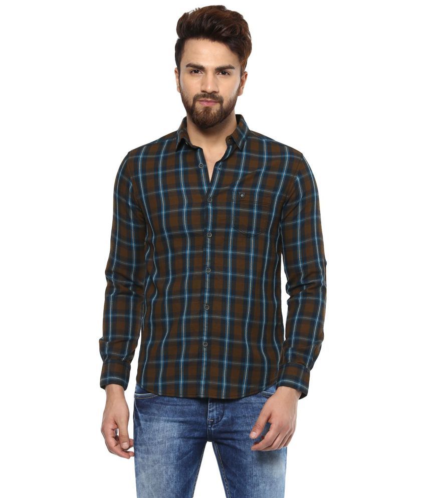 mufti brown shirt