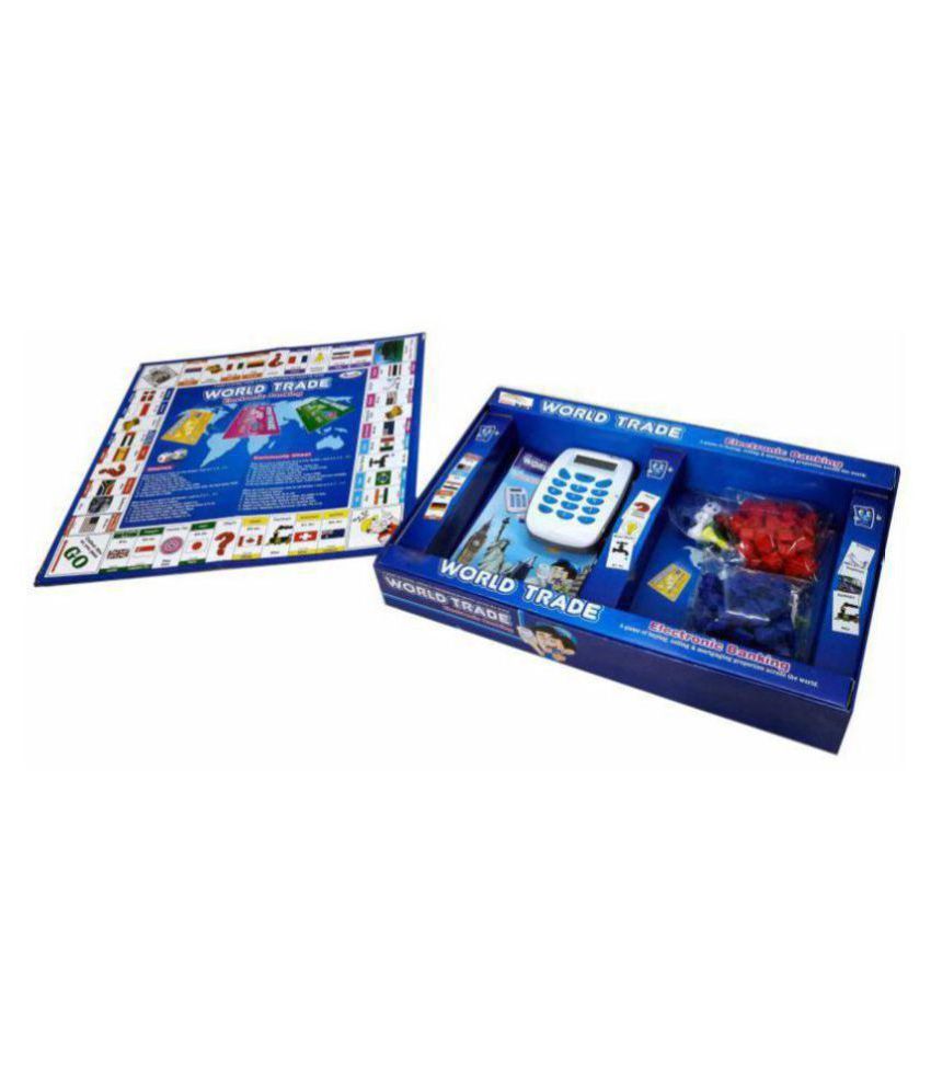 Royal Collections World Trade Property Trading Game With Electronic
