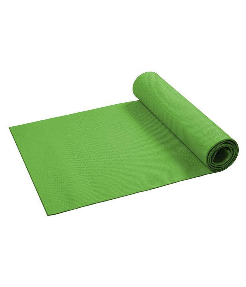     			E-Retailerâ¢ Premium Reversible Anti-slip 0.4mm Yoga Cum Exercise Mat(Color-Green)