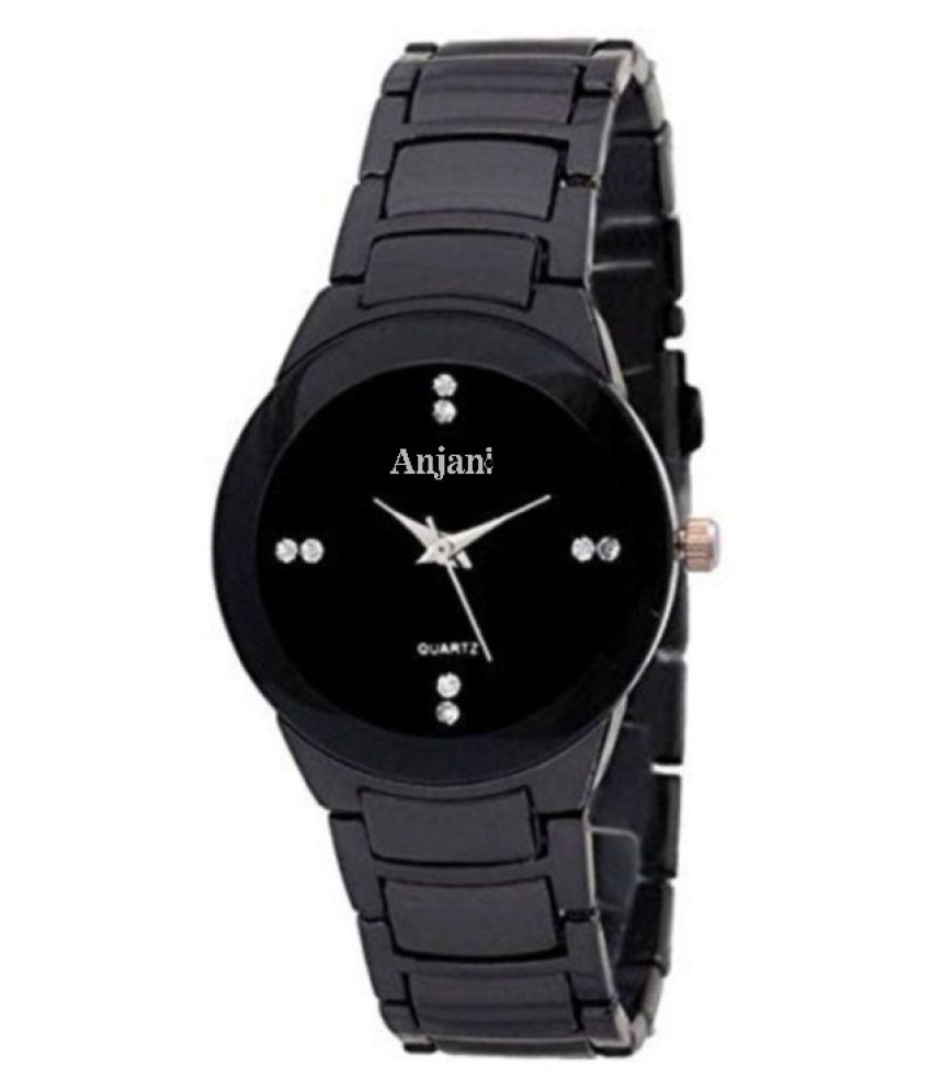 Girls And Women Watches Combo Of 3 With Black Super Dynamic Design Watch And Other Black