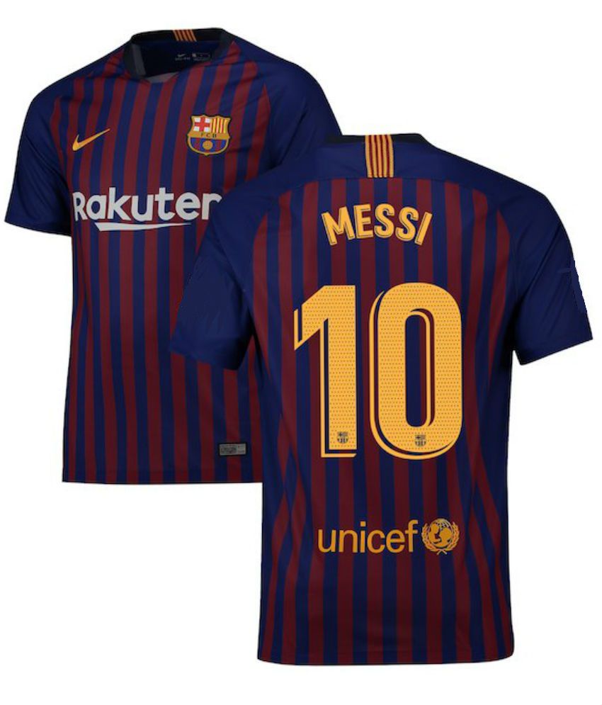 Nike 2018 Messi Barcelona Home Jersey 