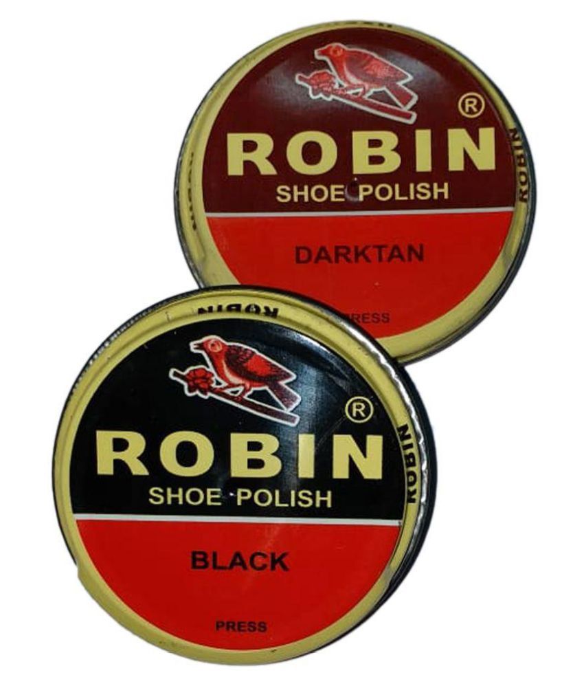 ROBIN SHOE POLISH Black Wax - Buy ROBIN 