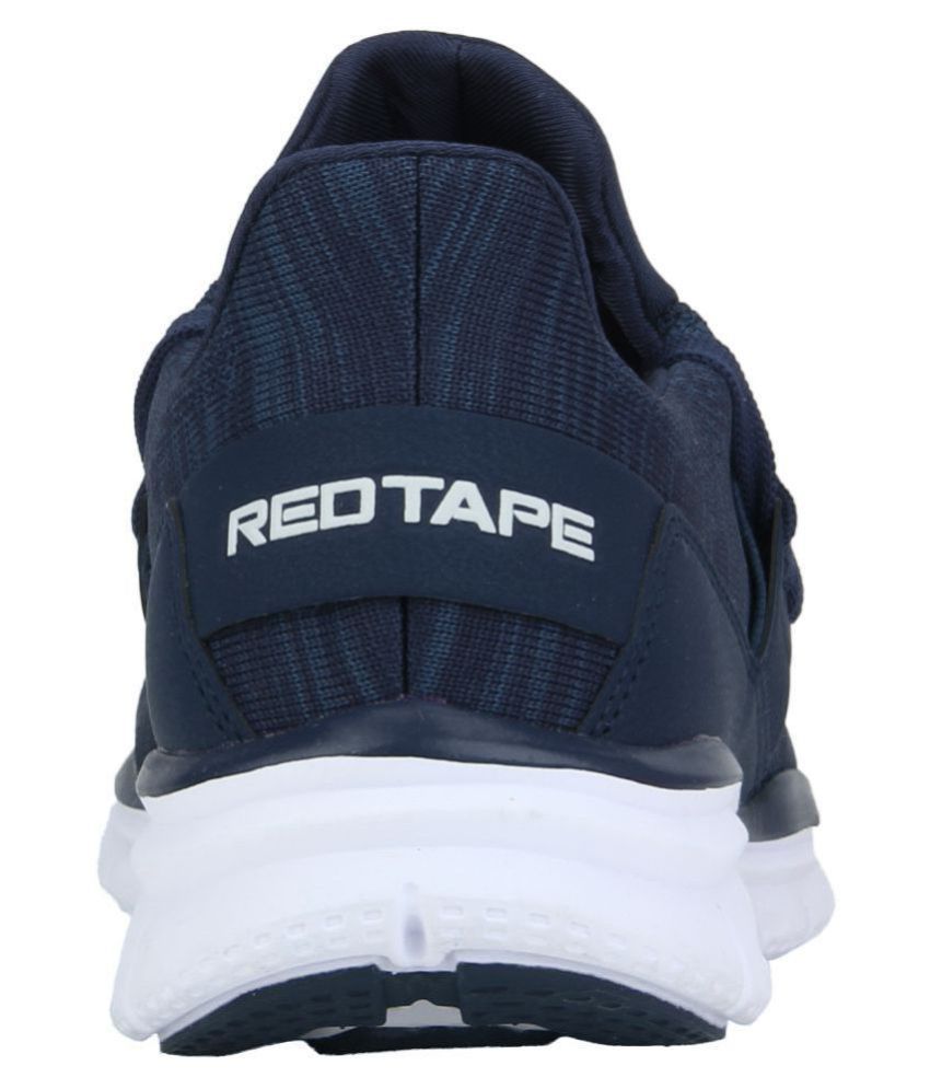 red tape blue shoes