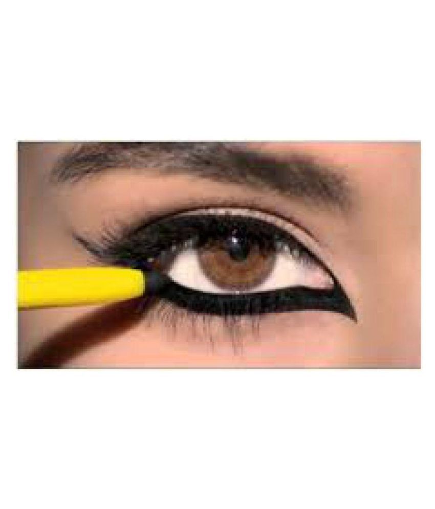 ADS Eye Care 12 Hr Kajal Pencil Black 0.3 gm (Pack of 4 ...