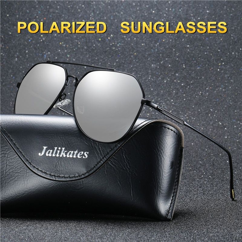 Silver Brand Driving Fishing Glasses Polarized Outdoors Sports Mens Aviator Sunglasses