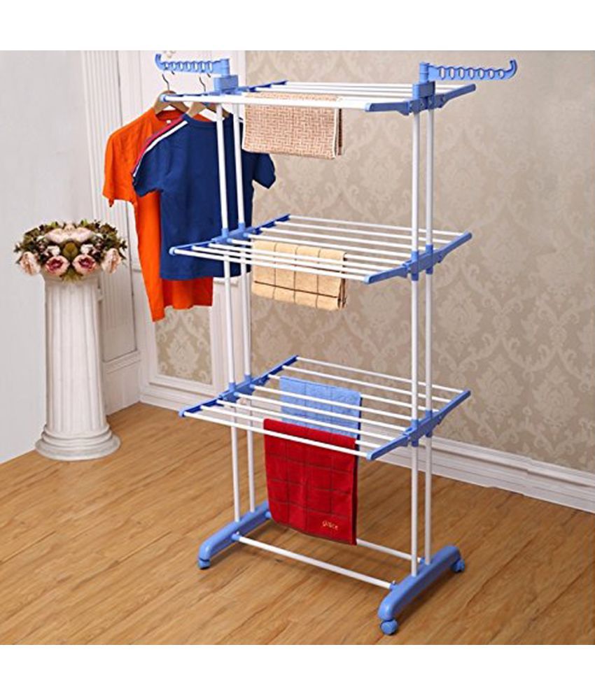 clothes drying stand with wheels