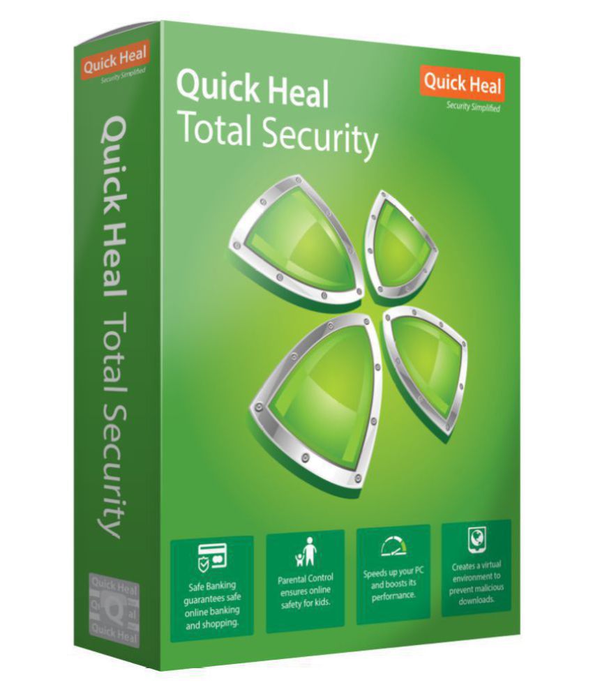 Quick Heal Total Security Antivirus Latest Version ( 1 PC / 3 Year