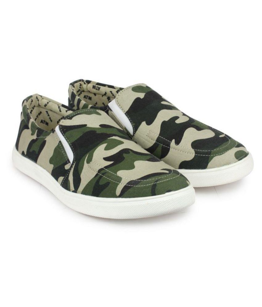 London Steps Green Casual Shoes - Buy London Steps Green Casual Shoes ...